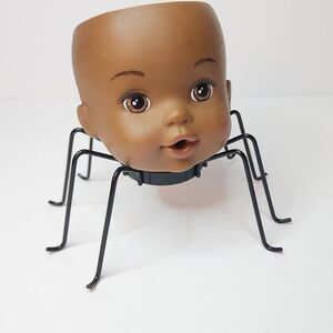 Handmade by Me Dollhead Planter with Spider Legs